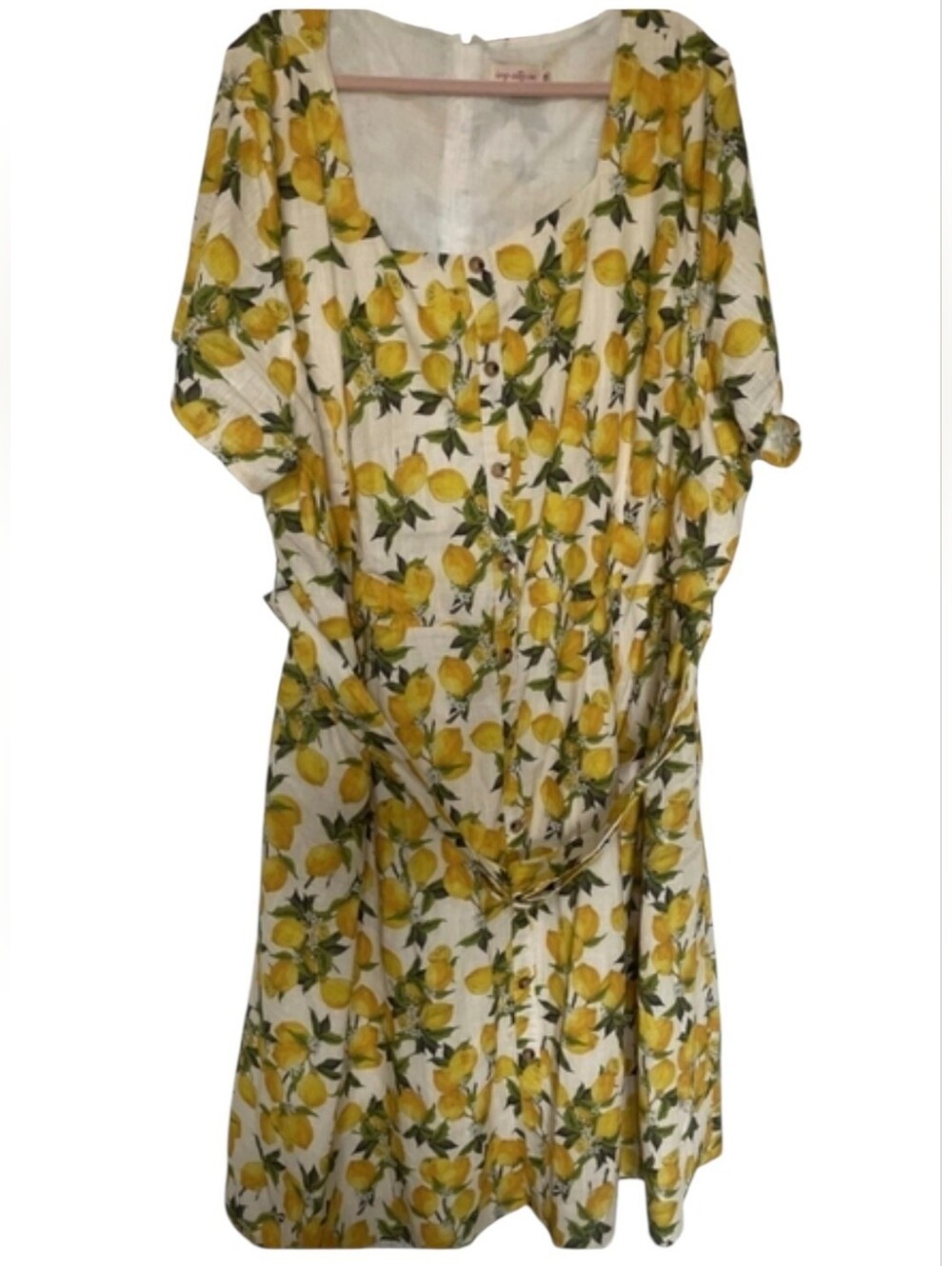 Ivy City Size 34W Meredith Dress In Lemons
